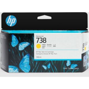 TINTA HP 738 AMARILLO 498N7A 130ML -