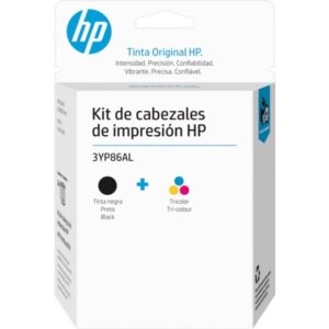 HP KIT CABEZAL 3YP86AL NEGRO/TRICOLOR -