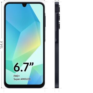 Pantalla 6.7 Pulgadas - Procesador Exynos, 4 GB RAM, 128 GB Cámaras Trasera triple: 50 MP (principal) + 5 MP  Frontal: 13 MP, Batería 5000 mAh