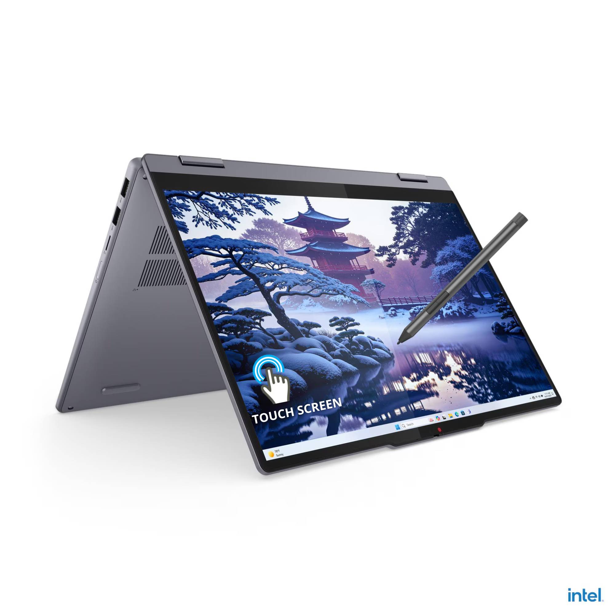 Lenovo IdeaPad 5 2-in-1 14IAL10 - 83KR004FLM, Core Ultra 5 225H, RAM 16GB, Almacenamiento 512GB, TOUCH, W11 Home, 1 Año de garantia