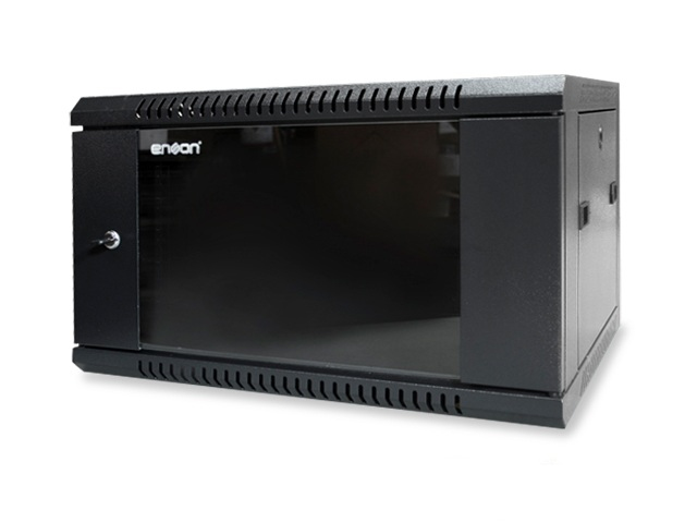 GABMVA020_full Gabinete Pared 6U ENSON ENS-RKGB6U - Negro, Rack o bastidor independiente, 60 kg, 6U