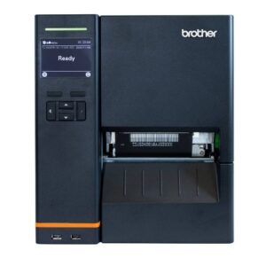 Impresora de etiquetas Brother TJ4420TN - térmica directa/transferencia térmica, Ethernet, USB, imprime etiquetas de hasta 4.1 Pulgadas de ancho