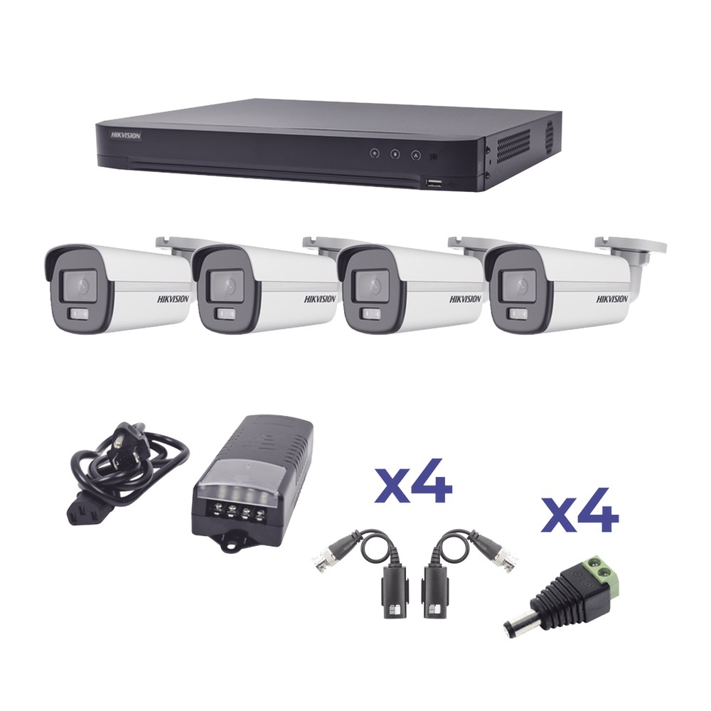 KITHKV400_full Kit de Videovigilancia HIKVISION KH1080P4BC - 4, 1920 x 1080 Pixeles, 2 MP
