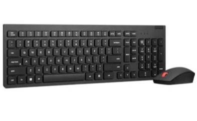 KITLEN110_full Kit de Teclado y Mouse inalámbricos LENOVO Essentials Gen2 - 4X31N50731, receptor USB, color negro, español