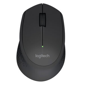 Mouse LOGITECH M280 - Negro, 3 botones, 10 m, RF inalámbrico, Óptico, 1000 DPI