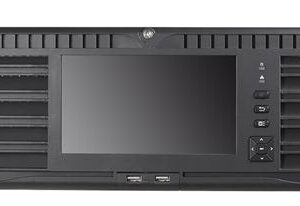 NVR Super 4K HIKVISION DS-96256NI-I24 - 256, 4096 x 2160 Pixeles, 16, 96 TB, Negro