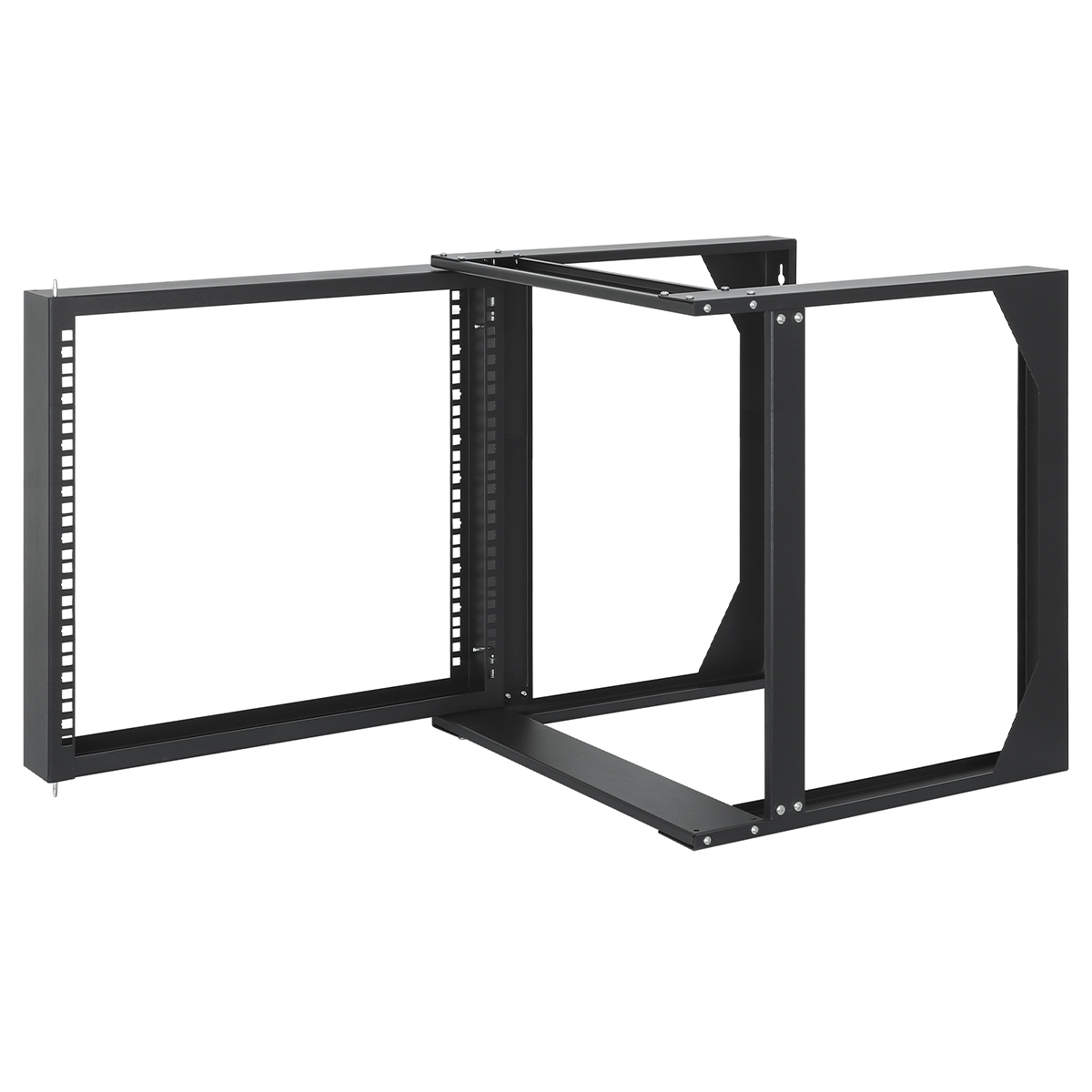 RCKACC2300_full Rack Abierto INTELLINET 716185 - Negro, Acero, Rack shelf, 30 kg, 9U