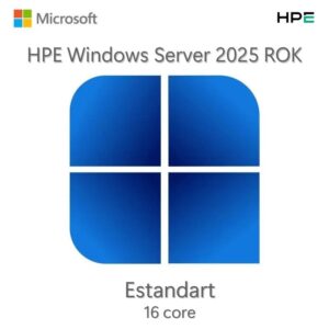 HPE Microsoft Windows Server 2025 16-core Estandard ROK -