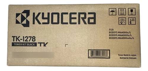 TONKYC2410_full Tóner Negro Kyocera TK-1278K. Compatible: MA4000wifx/L y MA4000x/L -