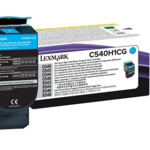 Cartucho tóner LEXMARK - 2000 páginas, Cian, Laser