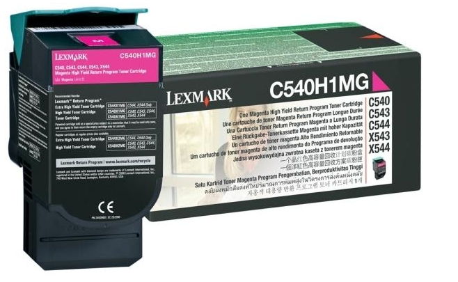TONLXM2050_full Cartucho tóner LEXMARK - 2000 páginas, Magenta, Laser, Negro