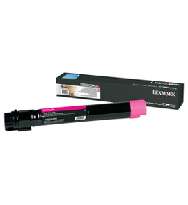 Cartucho tóner LEXMARK - 24000 páginas, Magenta, Laser, Negro