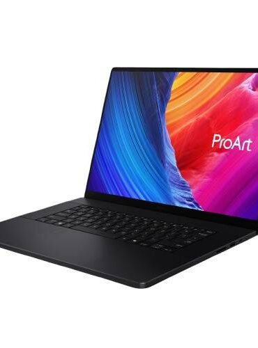 ASUS STUDIOBOOK PROART P16  Procesador AMD Ryzen AI 9 HX 370 - AMD Ryzen AI 9 HX 370, 64GB DDR5, 1TB SSD, 16 pulgadas Win 11 Pro
