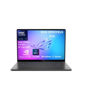 Laptops Gaming Asus Business ROG ZEPHYRUS G16: Potencia Ultra 9 para Profesionales