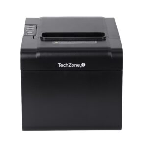 Impresora Térmica TechZone TZBE102 de 80mm: Velocidad y Conectividad Superior para Puntos de Venta