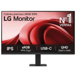 Monitor LG 27U631A-B QHD IPS USB-C 100Hz para Productividad B2B
