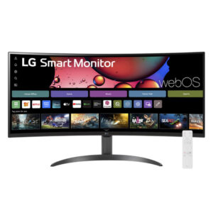 Monitores LG 34SR60QC Curvo VA 34" WQHD 3440x1440 con webOS