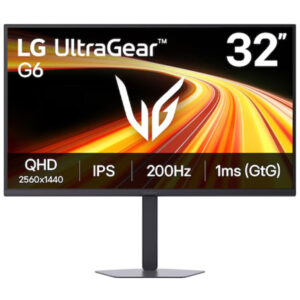 Monitor LG 32G620B 31.5 pulgadas UltraGear IPS QHD 144Hz 2560x1440 300nits