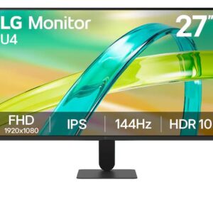 Monitores LG 27U411B-B: Solución IPS FHD de 27 pulgadas para Empresas