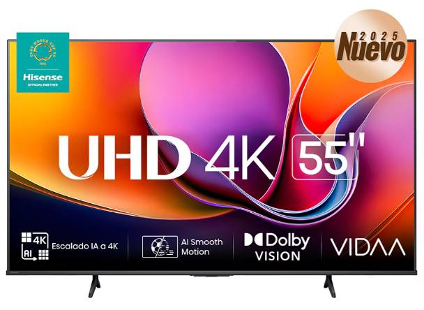 PANHSE1880_full Televisor Hisense 55A65NV: Solución LED 4K UHD Smart TV para Entornos Corporativos