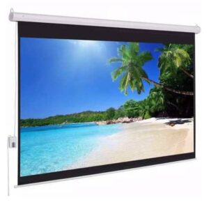 Pantalla de Proyección Multimedia Screens MSE406 Eléctrica de 200 Pulgadas Diagonales