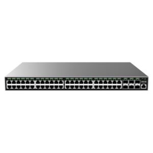 Switch Grandstream GWN7806P: L2+, 48 Puertos Gigabit PoE, 6 SFP, Gestión Cloud