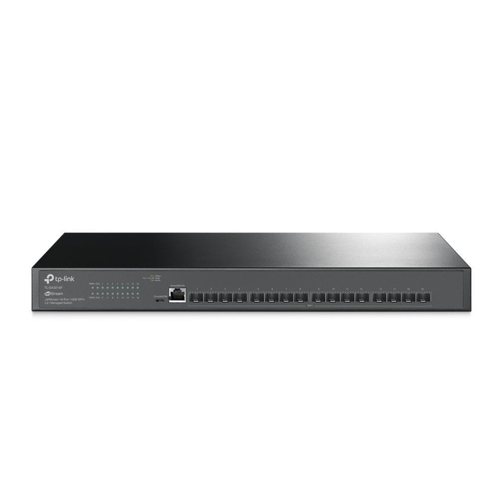 SWTTPL1100_full Switch TP-LINK SX3016F: Solución de Red Empresarial de 16 Puertos