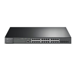 Switch Omada SG3428XMP: JetStream Gigabit Administrable L2+ con 24 Puertos PoE y 4 SFP+ 10GE