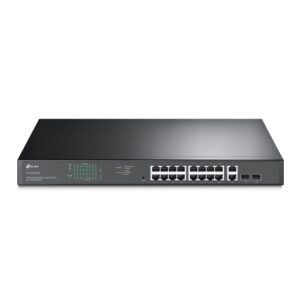 Switch TP-LINK TL-SG1218MPE: Conectividad Esencial de 16 Puertos para Empresas