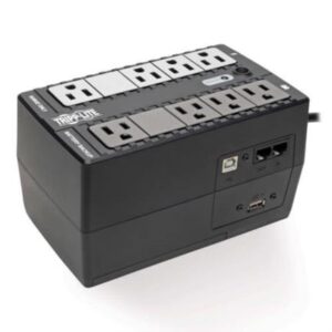UPS Tripp Lite INTERNET650U1 Interactivo 1050VA 540W con 12 Tomacorrientes, AVR de Doble Elevación y Puerto USB