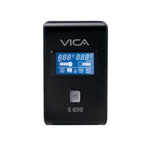 No-Break VICA S650 Interactivo 650VA/360W con Pantalla LCD para Empresas
