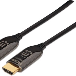 Cable HDMI Óptico Clasificación Plénum MANHATTAN 355445 de 50m 4K@60Hz