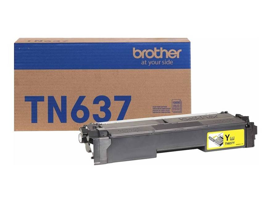 CARBRT4760_full Tóner BROTHER TN637Y - Amarillo de Alto Rendimiento para Empresas